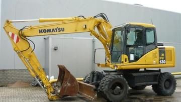 Komatsu PW130ES-6K Hydraulic Excavator Operation & Maintenance Manual SN: K35001 and up