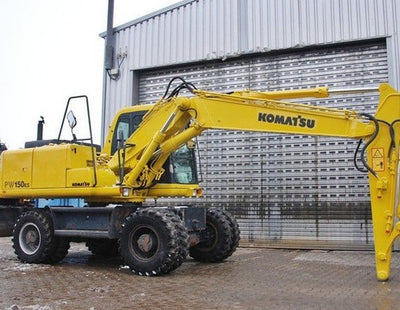 Komatsu PW150-1 Hydraulic Excavator Workshop Service Repair Manual SN: 1001 and up