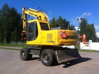 Komatsu PW150ES-6K Hydraulic Excavator Operation & Maintenance Manual SN: K35001 and up