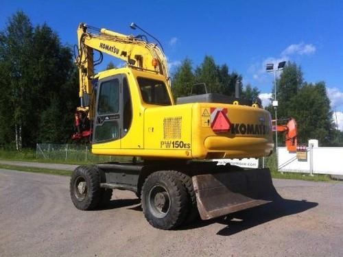 Komatsu PW150ES-6K Hydraulic Excavator Operation & Maintenance Manual SN: K35001 and up