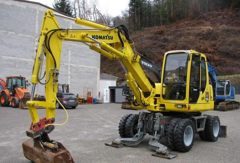 Download Komatsu PW95R-2(ITA) Wheeled Excvator Shop Service Repair Manual S/N 0-UP