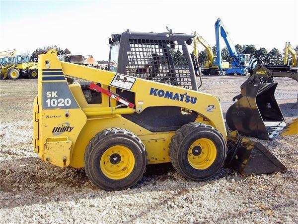 Komatsu SK1020-5 Turbo Skid-Steer Loader Operation & Maintenance Manual SN:37CTF00432 and up