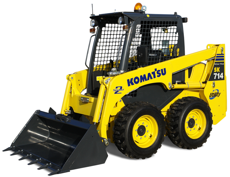 Komatsu SK714-5, SK815-5 Skid Steer Loader Service Repair Manual PDF