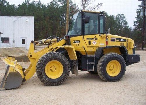 Komatsu WA150 PZ-5 Wheel Loader Operating and Maintenance Instructions Manual