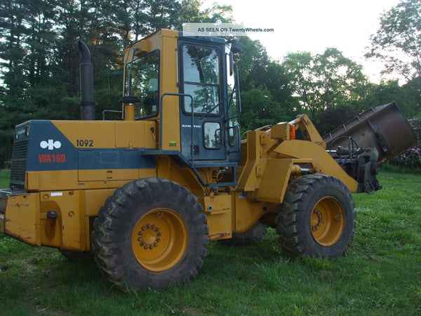Download Komatsu WA180-1(JPN)-L Wheel Loader Operation and Maintenance Manual S/N A70012-A70603