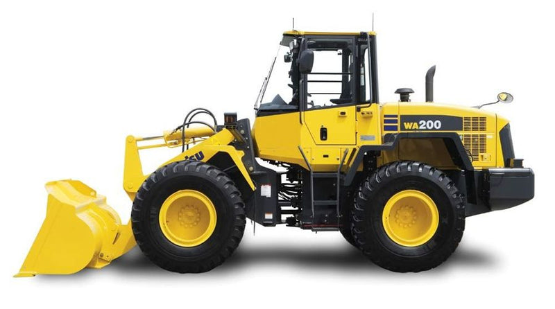 Download Komatsu WA200PZ-6(DEU) Wheel Loader Operation and Maintenance Manual S/N H00051-UP