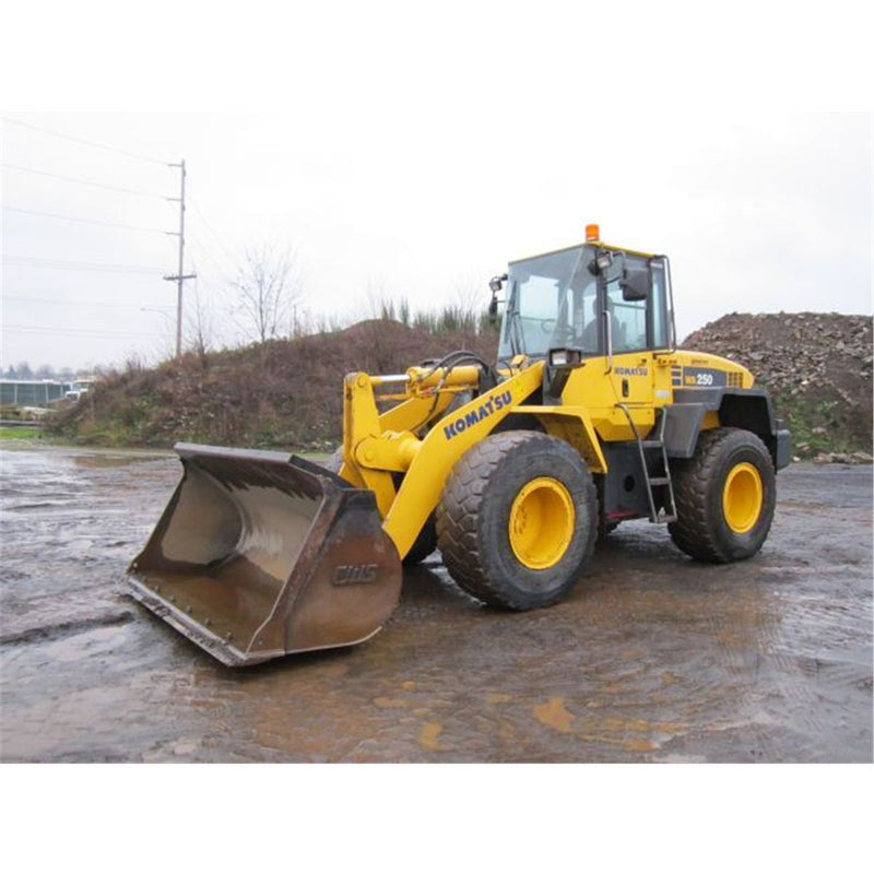Download Komatsu WA250L-5(JPN) Wheel Loader Shop Service Repair Manual S/N 70001-UP