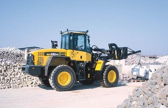 Komatsu WA250PT-5H Wheel Loader Operating and Maintenance Manual