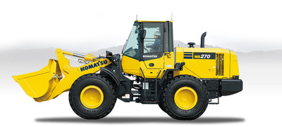 Download Komatsu WA270-7(JPN) Wheel Loader Operation and Maintenance Manual S/N 80001-UP
