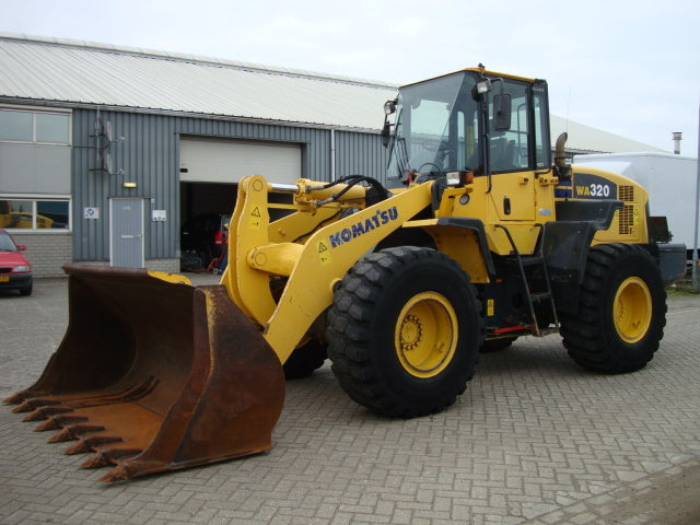Komatsu WA320-5 Wheel Loader Operating and Maintenance Instructions Manual