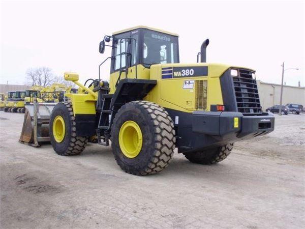 Komatsu WA380-5H Wheel Loader Operation & Maintenance Manual SN: H50051 and up