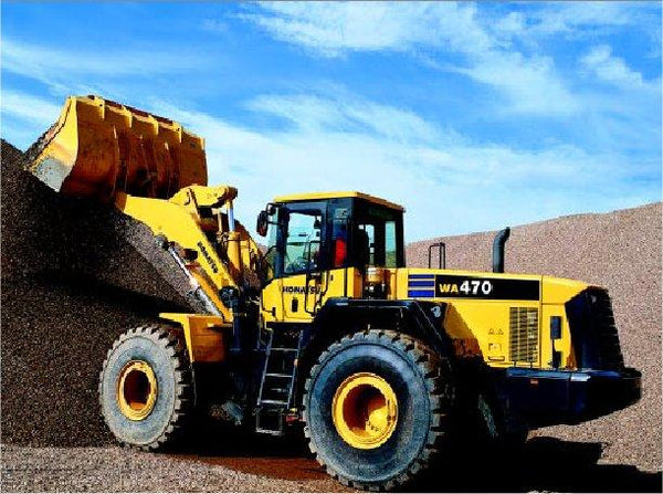 Download Komatsu WA470-5(JPN) Wheel Loader Operation and Maintenance Manual S/N H50051-UP