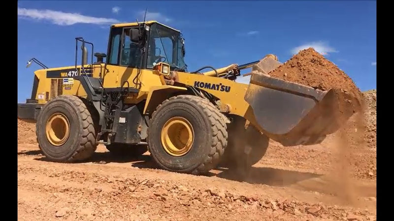Download Komatsu WA470-6(JPN) Wheel Loader Operation and Maintenance Manual S/N 90234-UP