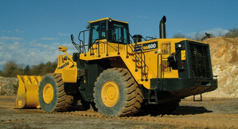 Komatsu WA600-6 Wheel Loader Operation & Maintenance Manual SN: 60001 and up