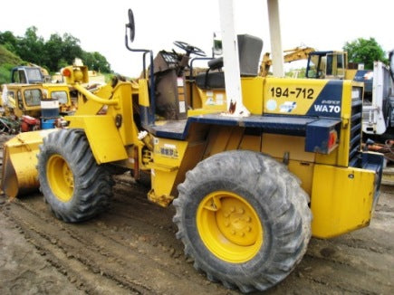 Komatsu WA70-1 Wheel Loader Service Repair Shop Manual