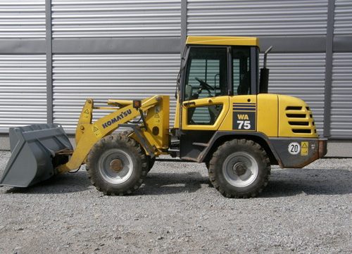 Komatsu WA75-3 FLEET Wheel Loader Service Repair Shop Manual