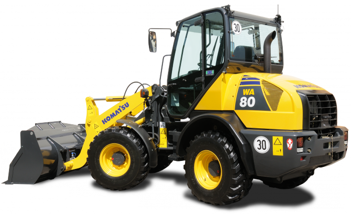 Download Komatsu WA80-6(DEU) Wheel Loader Operation and Maintenance Manual S/N H60051-UP