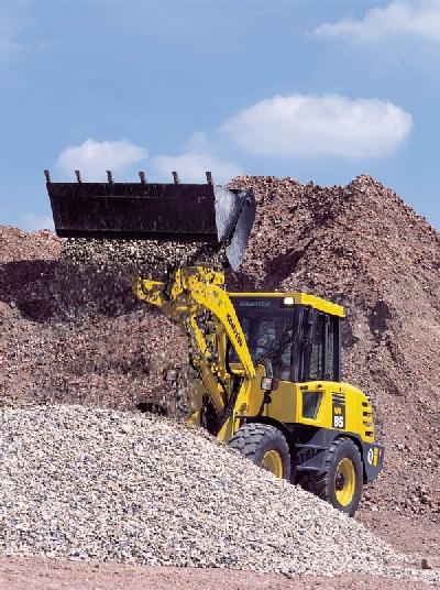 Download Komatsu WA85-3(DEU) Wheel Loader Shop Service Repair Manual S/N HA960051-UP