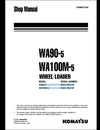 Komatsu WA90-5 WA100M-5 Wheel Loader Service Repair Shop Manual