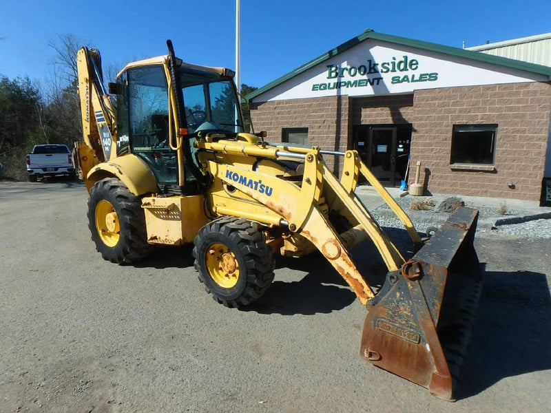 Download Komatsu WB140PS-2(USA)-N Backhoe Loader Operation and Maintenance Manual S/N A40034-UP