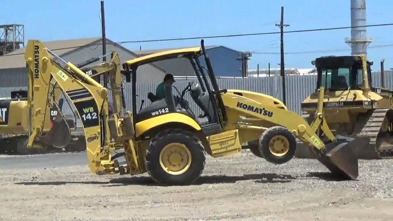 Download Komatsu WB142-5(USA) Backhoe Loader Shop Service Repair Manual S/N A13001-UP