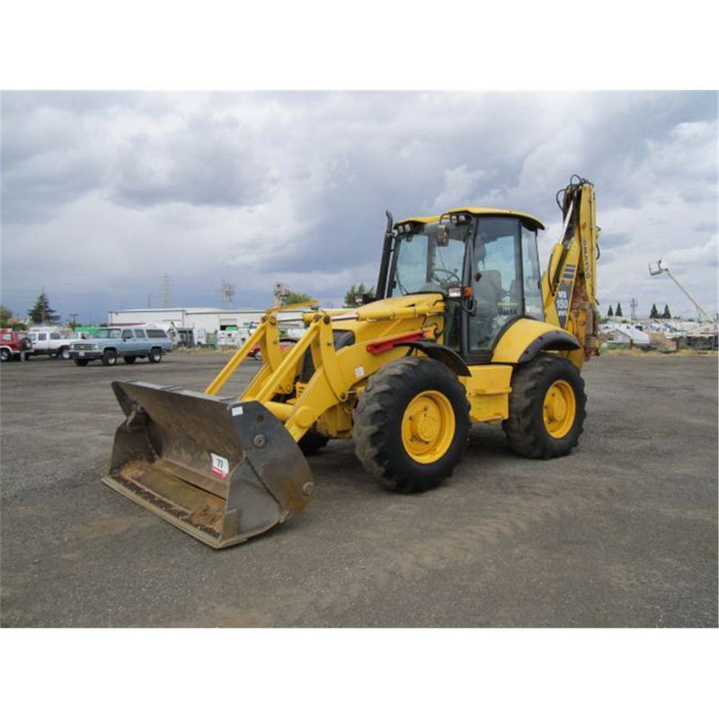 Download Komatsu WB150AWS-2(USA)-N Backhoe Loader Shop Service Repair Manual S/N A90001-UP