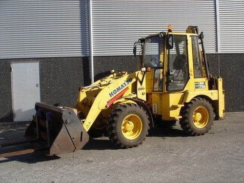 Download Komatsu WB70A-1 Backhoe Loader Workshop Service Repair Manual - F10001