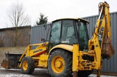 Komatsu WB97R-2 Backhoe Loader Workshop Service Repair Manual SN:97F20001 and up