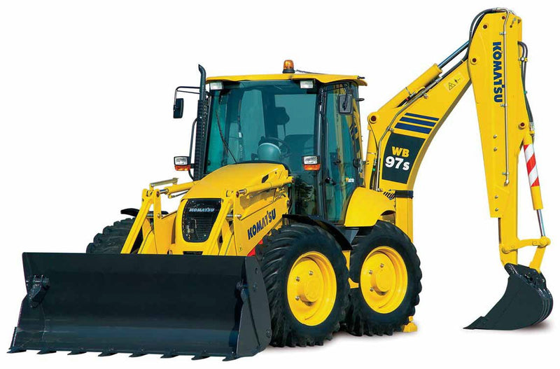 Komatsu WB97S-5 Backhoe-Loader Workshop Service Repair Manual SN: F00003 and up