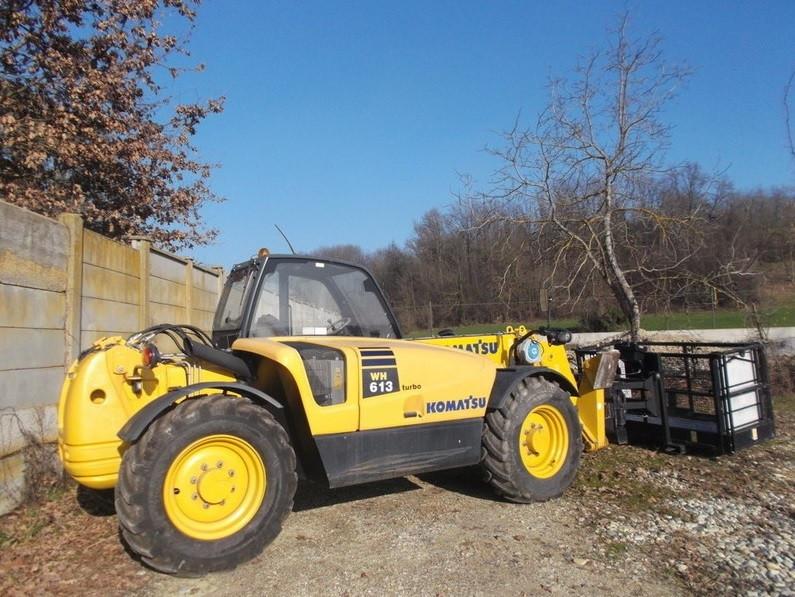 Komatsu WH609-1, WH613-1, WH713-1, WH714-1, WH714H-1, WH716-1 Telescopic Handler Workshop Service Repair Manual