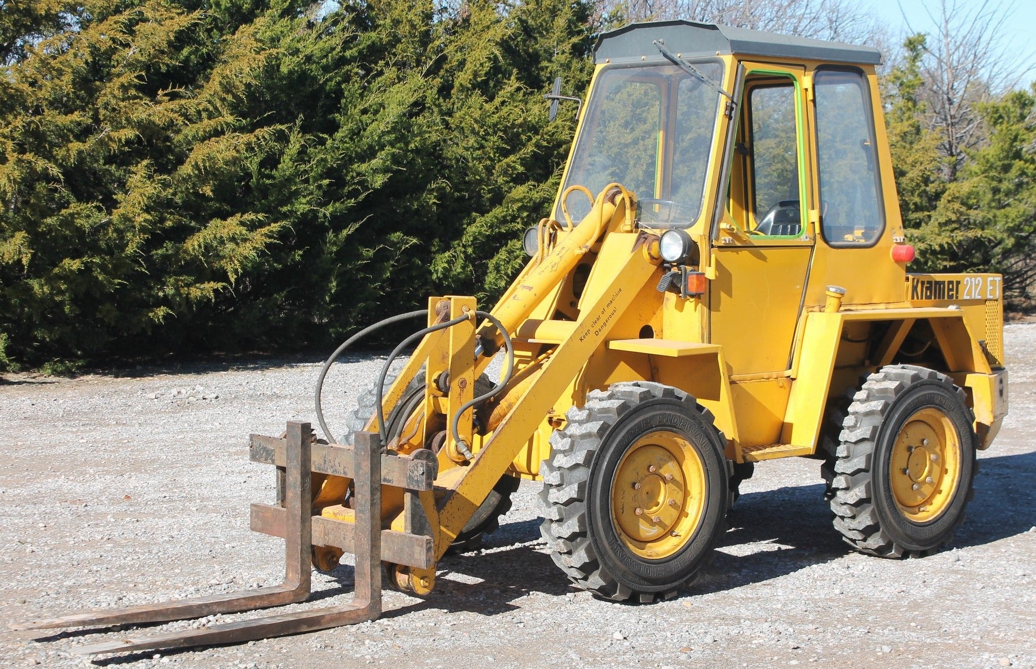 Kramer 212 E Wheel Loader Parts Manual SN 10692... – Heavy Equipment Manual