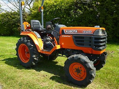 Kubota B2100D Tractor Illustrated Master Parts List Manual