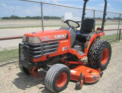 Kubota B2100E Tractor Illustrated Master Parts List Manual