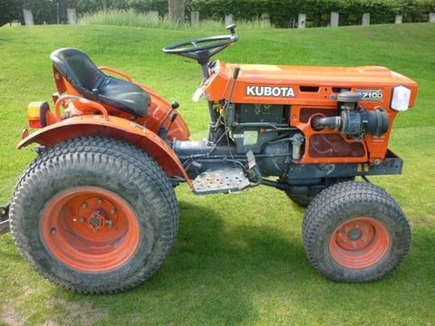 Kubota B7100HST-D NEW TYPE Tractor Illustrated Master Parts List Manual