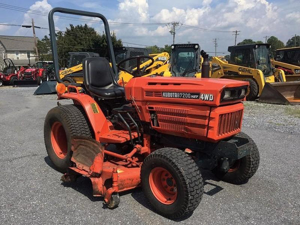 Kubota B7200E Tractor Illustrated Master Parts List Manual