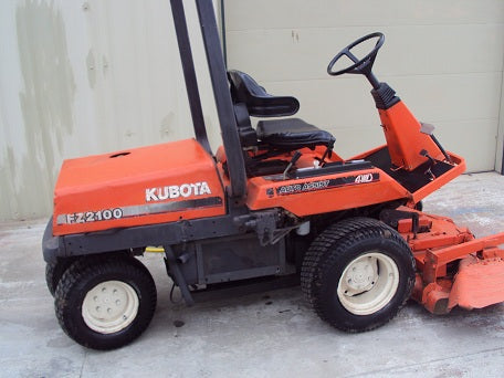 Kubota FZ2100 FZ2400 Front Mount Tractor Mower Parts Catalog Manual