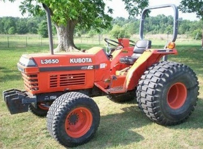 Kubota L2650, L2950, L3450, L3650 Tractor Owners Operators Manual