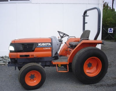 Kubota L3410DT L3410GST L3410HST Tractor Illustrated Master Parts List Manual