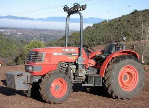 Kubota M8200 Tractor Service Repair Manual
