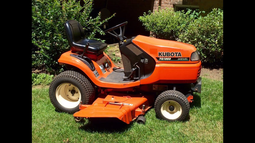 Kubota TG1860 TG1860G Lawn Garden Tractor Mower Service Repair Manual