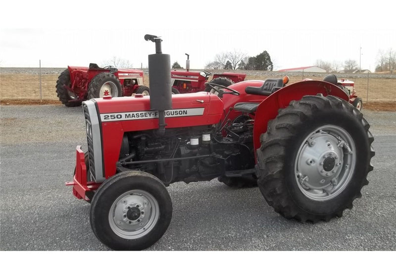 MASSEY FERGUSON 250 TRACTOR MASTER PARTS MANUAL