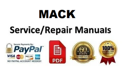 Mack V-MAC Electronic Control System Diagnostic Manual PDF