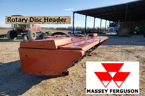 Massey Ferguson 9296 Rotary Disc Header Service Manual Instant Download