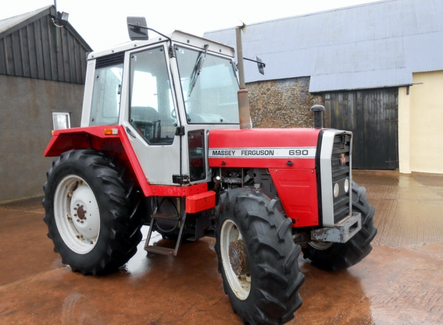 Massey Ferguson MF690 Tractor Service Repair Manual – Heavy Equipment ...