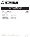 Mitsubishi FD100NM1, FD120NM1, FD135NM1, FD150ANM1 Diesel Forklift Truck Workshop Service Repair Manual