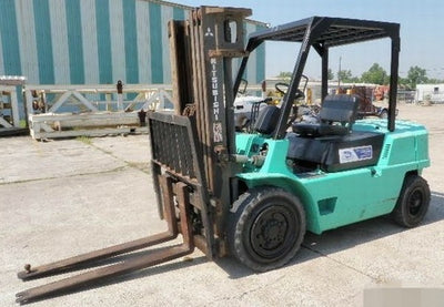 Mitsubishi FD35, FD40, FD45, FD50, FD50C Diesel Forklift Truck Workshop Service Repair Manual