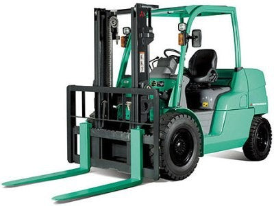 Mitsubishi FD40N, FD45N, FD50CN, FD50N, FD55N Diesel Forklift Truck Operating and Maintenance Manual