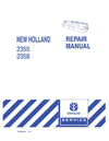 NEW HOLLAND 2355 AND 2358 DISC AUGER HEADER SERVICE REPAIR MANUAL 87032364