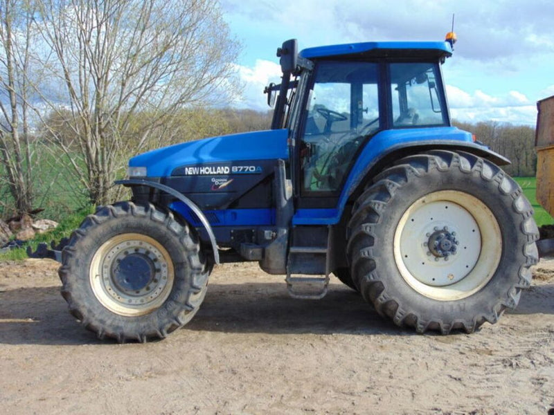 NEW HOLLAND 8770A 6 CYLINDER AG TRACTOR MASTER ILLUSTRATED PARTS LIST MANUAL
