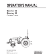 NEW HOLLAND BOOMER 30, 35 TRACTOR OPERATOR'S MANUAL 84471926